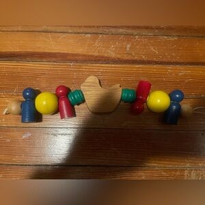 Wooden stretch toy